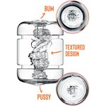 Private Crystal Clear Pussy & Bum Masturbaattori