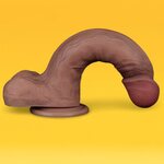 Lovetoy Dual Layered Silicone Nature Cock 22.5 cm