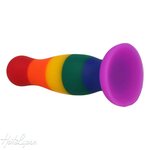 Dream Toys Anustappi Pride Väreissä 10.5cm