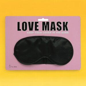 NMC Love Mask Silmämaski Musta